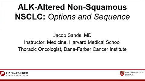 ALK-Altered Non-Squamous NSCLC Options and Sequence