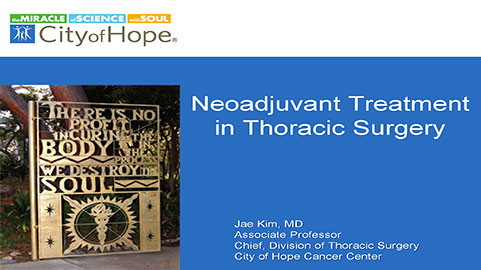 Neoadjuvant Treatment in Thoracic Surgery