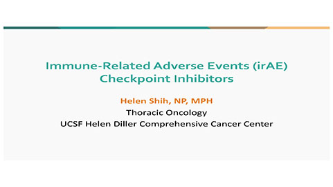 Immune-Related Adverse Events (irAE) Checkpoint Inhibitors